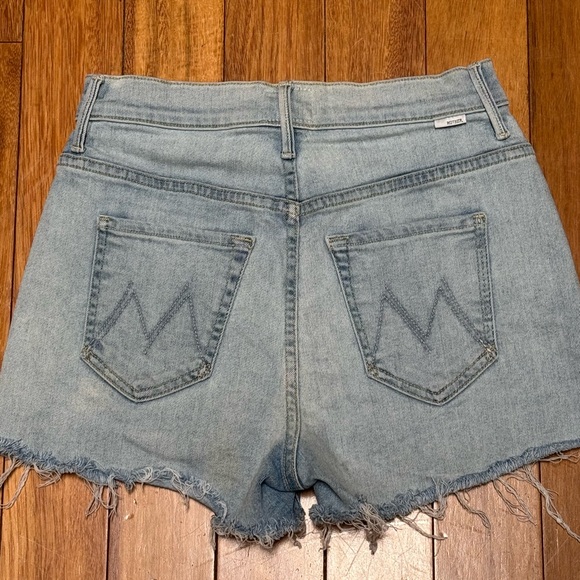 MOTHER x Candice Collab βThe Swooner Frayβ Shorts β Angel With 100 Wings 25 - Picture 3 of 8